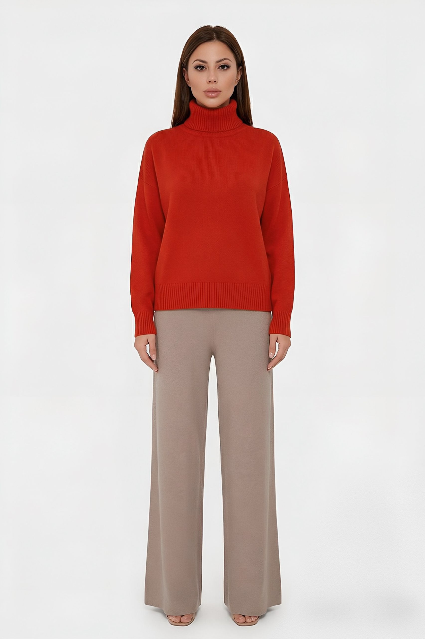 Свитер из кашемира (оранж)