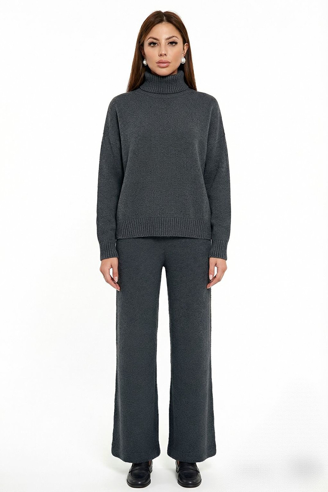 Брюки кашемировые (графит)